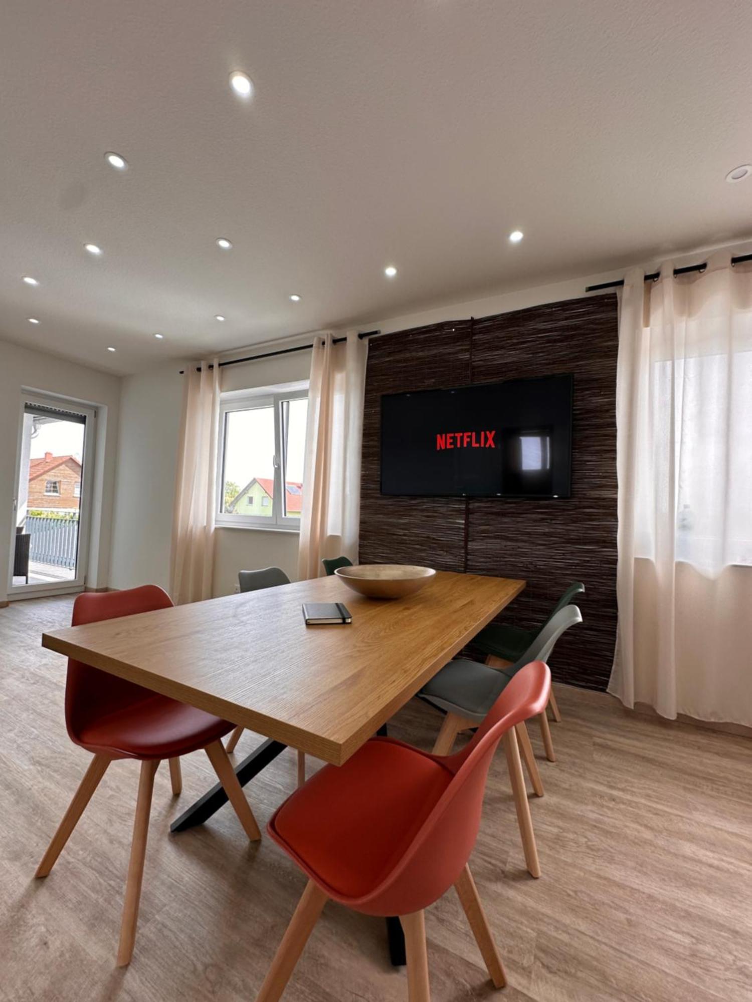 Amao-Obsidian I 120Qm I Elegantes Business- & Familienapartment I 3 Schlafzimmer I Kingsize Betten Schwanau Kültér fotó