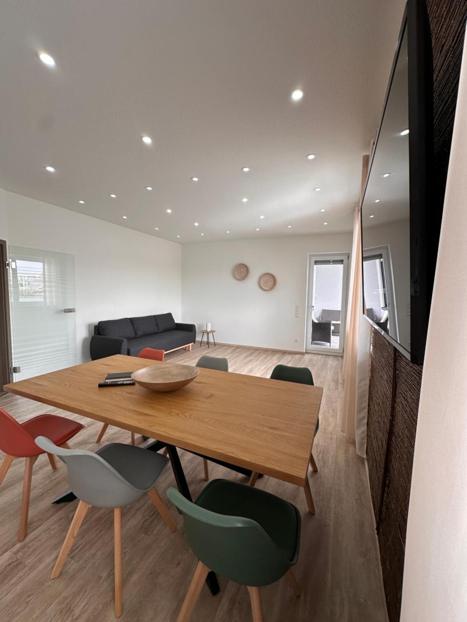 Amao-Obsidian I 120Qm I Elegantes Business- & Familienapartment I 3 Schlafzimmer I Kingsize Betten Schwanau Kültér fotó